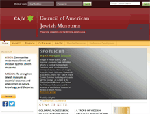 Tablet Screenshot of cajm.net